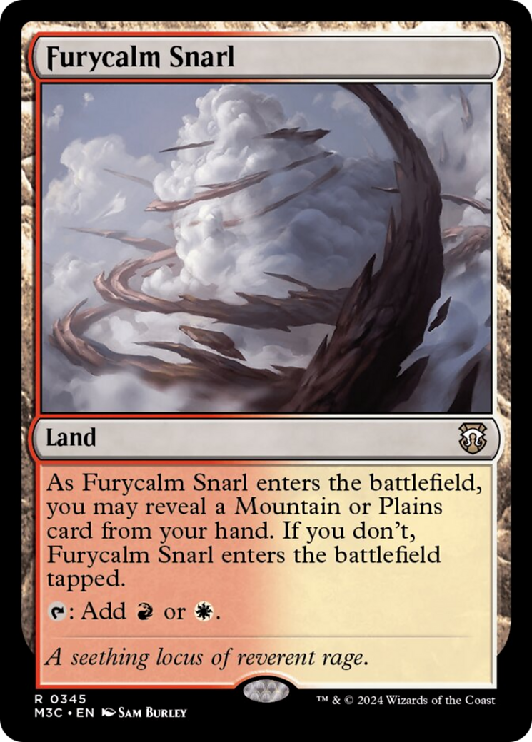 Furycalm Snarl [Modern Horizons 3 Commander] | GnG Games