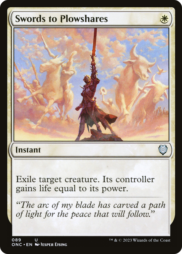 Swords to Plowshares [Phyrexia: All Will Be One Commander] | GnG Games