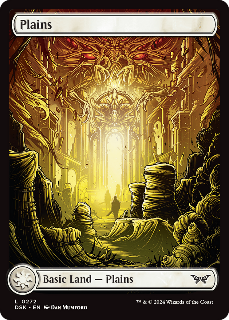 Plains (272) - Full Art [Duskmourn: House of Horror] | GnG Games