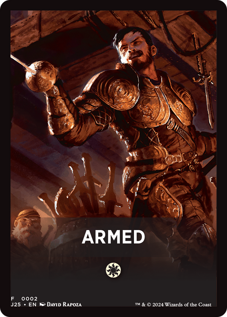 Armed Theme Card [Foundations Jumpstart Front Cards] | GnG Games