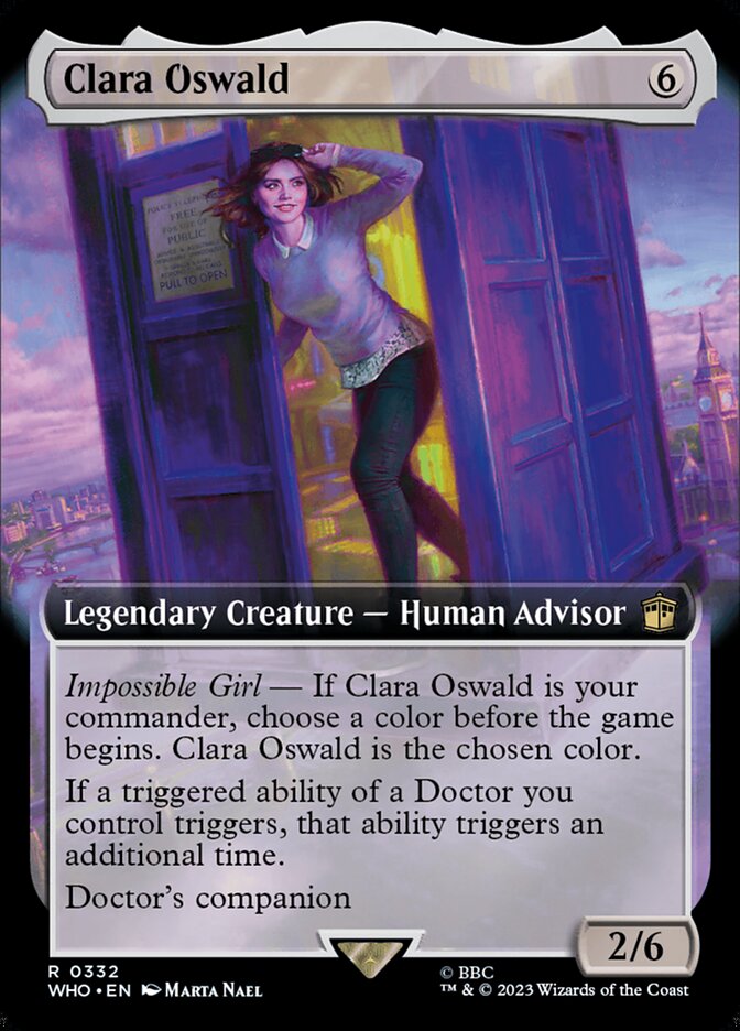 Clara Oswald (Extended Art) [Doctor Who] | GnG Games