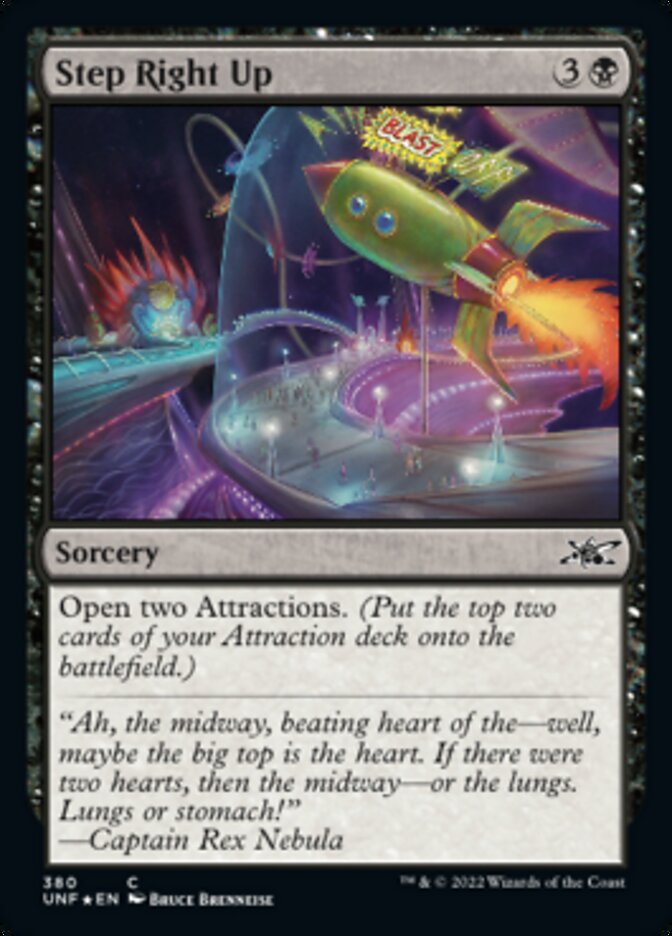 Step Right Up (Galaxy Foil) [Unfinity] | GnG Games