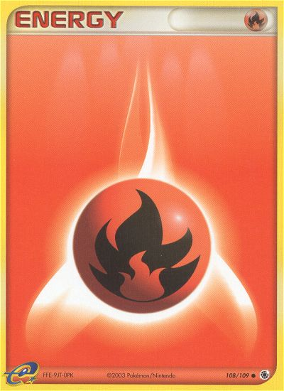 Fire Energy (108/109) [EX: Ruby & Sapphire] | GnG Games