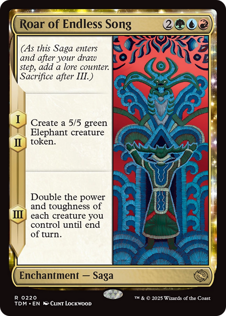 Roar of Endless Song [Tarkir: Dragonstorm] | GnG Games