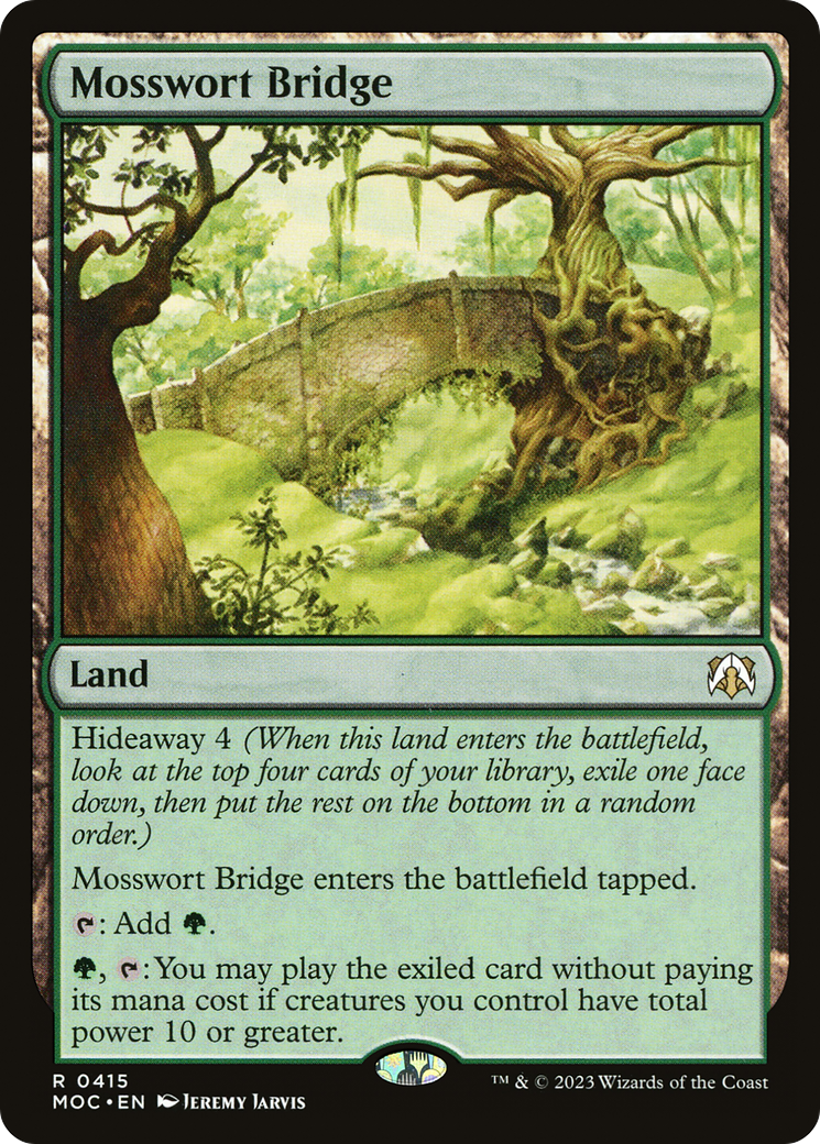 Mosswort Bridge [March of the Machine Commander] | GnG Games