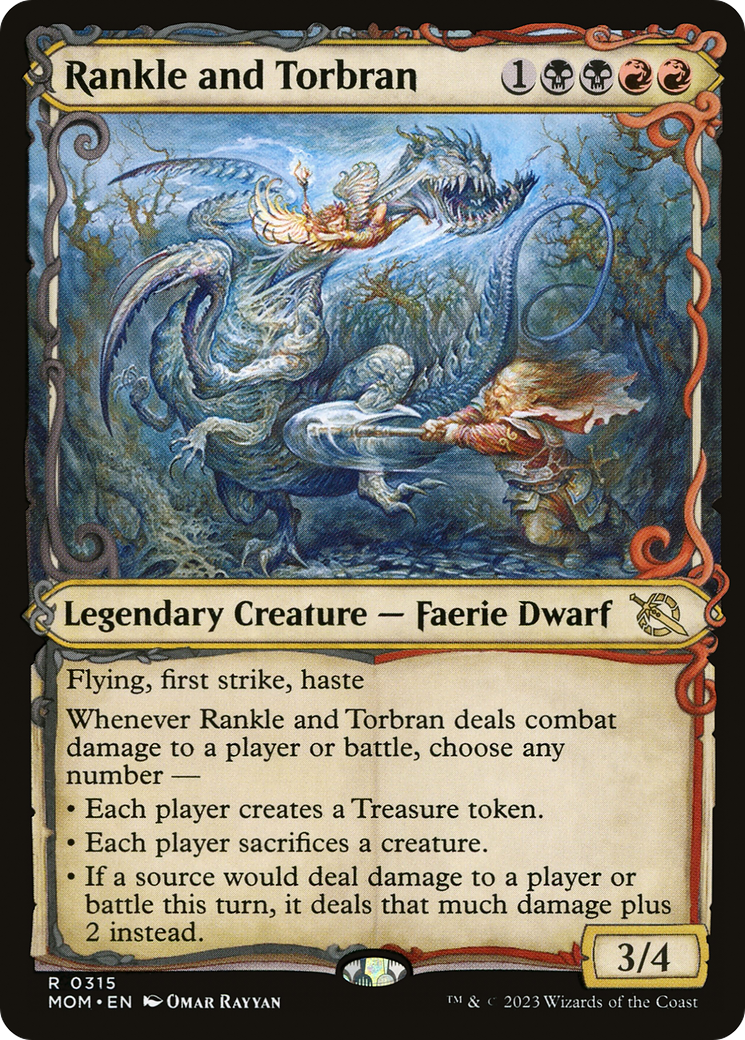 Rankle and Torbran (Showcase Planar Booster Fun) [March of the Machine] | GnG Games