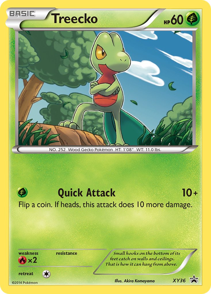 Treecko (XY36) [XY: Black Star Promos] | GnG Games