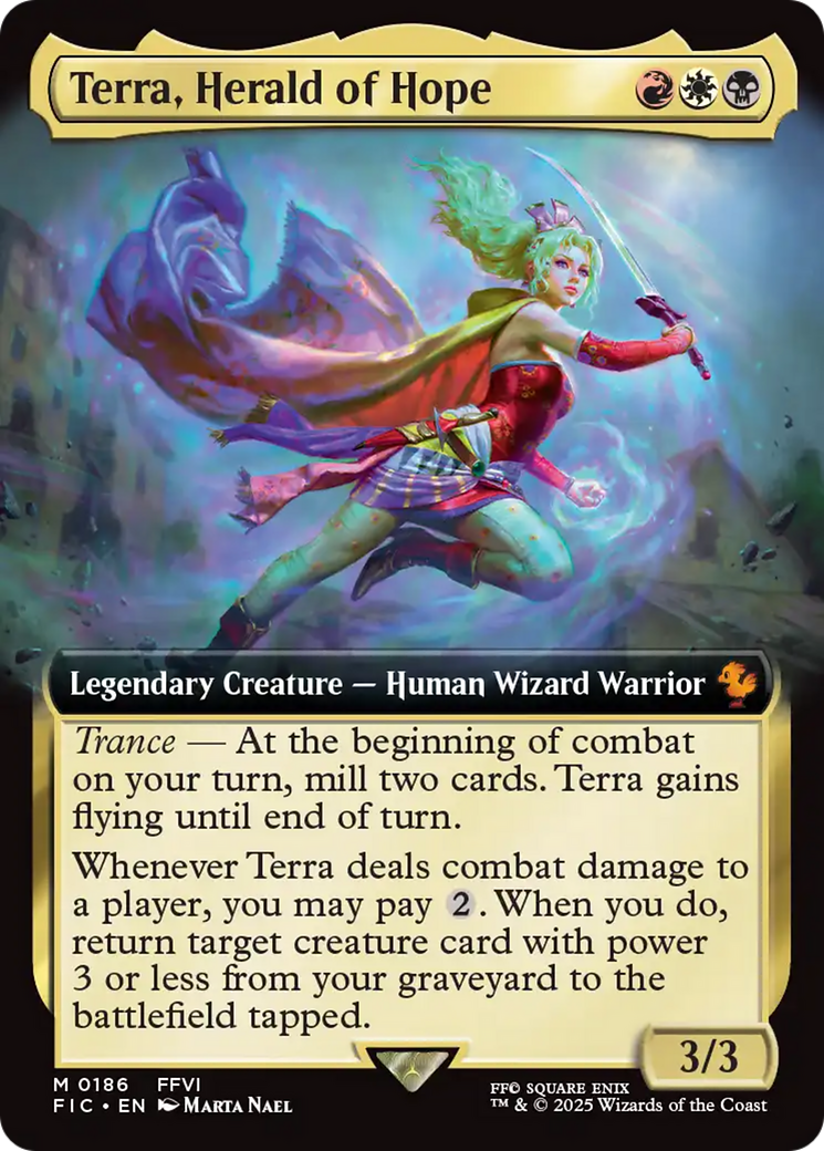 Terra, Herald of Hope (Extended Art) [FINAL FANTASY Commander] | GnG Games