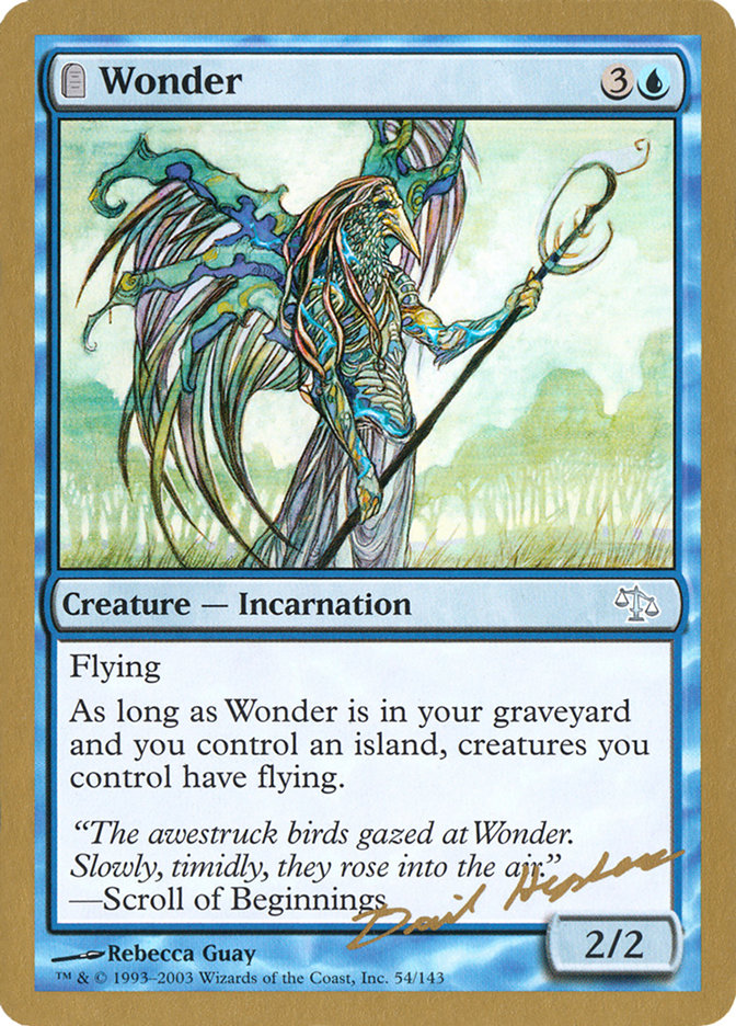 Wonder (Dave Humpherys) [World Championship Decks 2003] | GnG Games