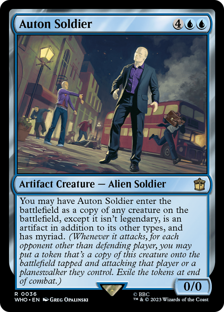 Auton Soldier [Doctor Who] | GnG Games