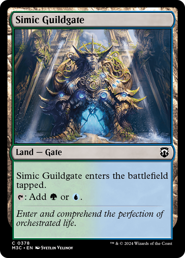 Simic Guildgate (Ripple Foil) [Modern Horizons 3 Commander] | GnG Games