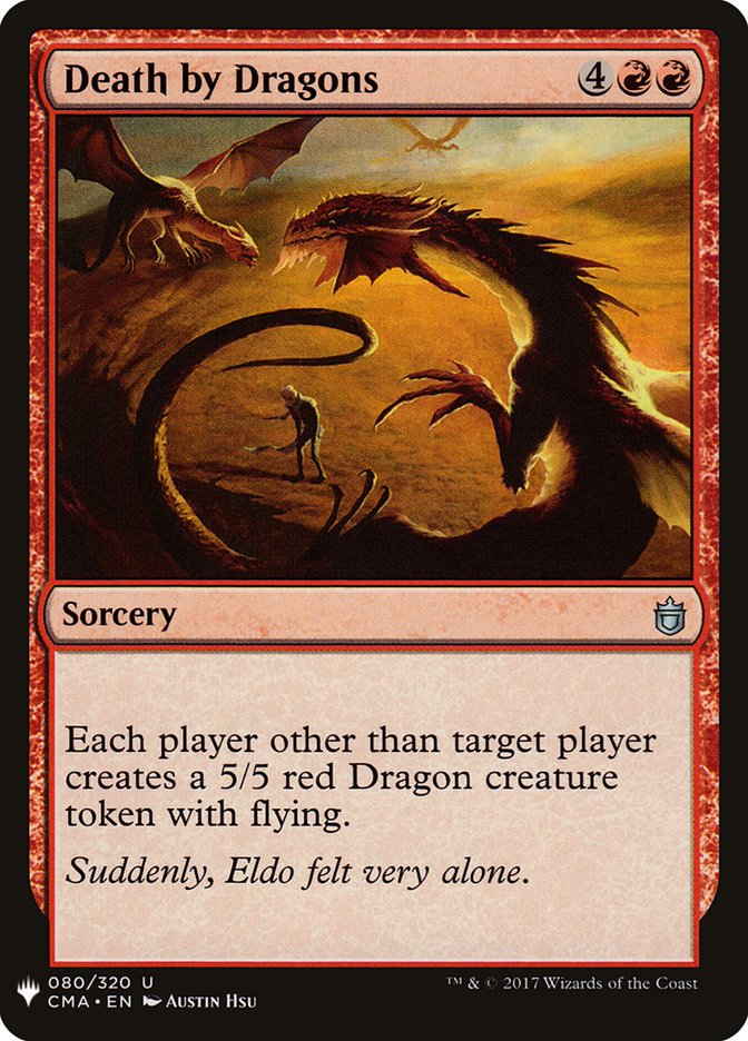 Death by Dragons [Mystery Booster] | GnG Games