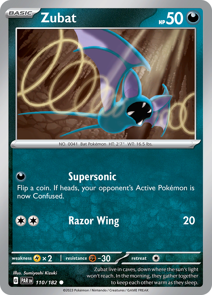 Zubat (110/182) [Scarlet & Violet: Paradox Rift] | GnG Games