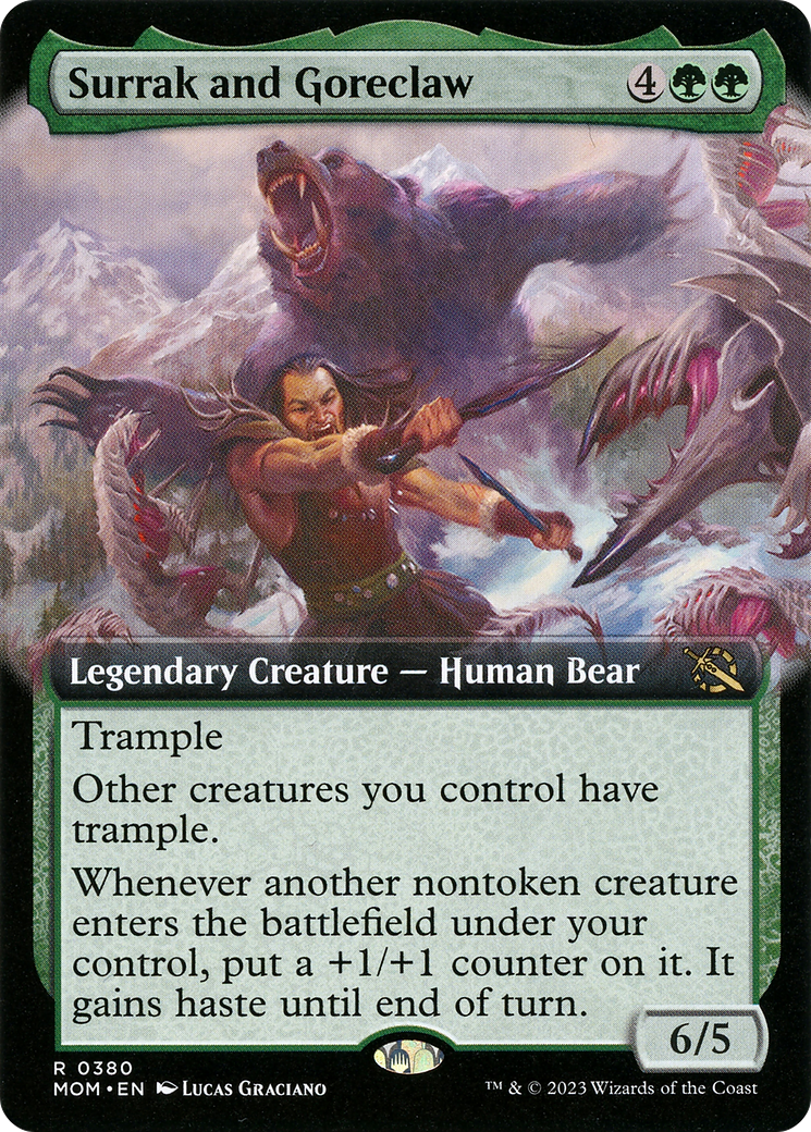 Surrak and Goreclaw (Extended Art) [March of the Machine] | GnG Games