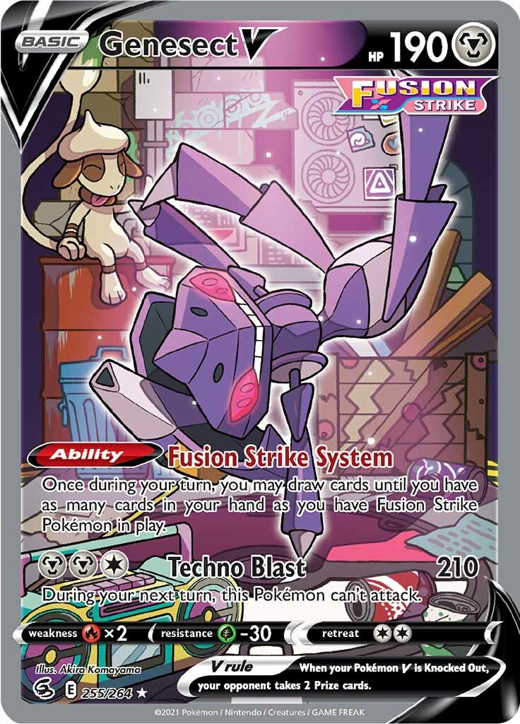 Genesect V (255/264) [Sword & Shield: Fusion Strike] | GnG Games