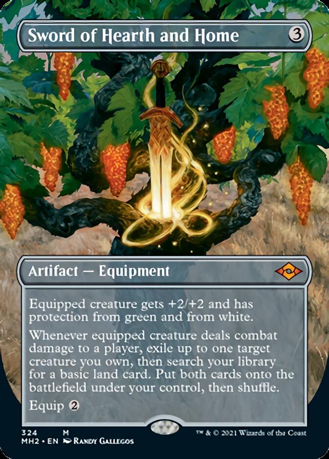 Sword of Hearth and Home (Borderless Alternate Art) [Modern Horizons 2] | GnG Games
