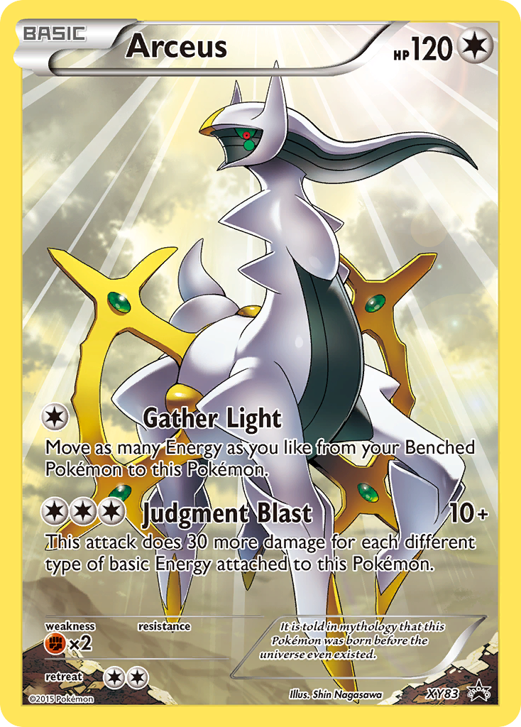 Arceus (XY83) [XY: Black Star Promos] | GnG Games