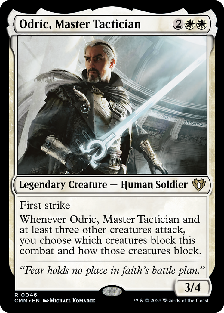 Odric, Master Tactician [Commander Masters] | GnG Games