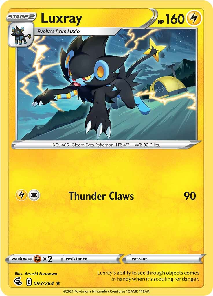 Luxray (093/264) [Sword & Shield: Fusion Strike] | GnG Games