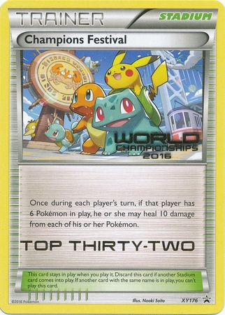 Champions Festival 2016 Top Thirty Two (XY176) [XY: Black Star Promos] | GnG Games