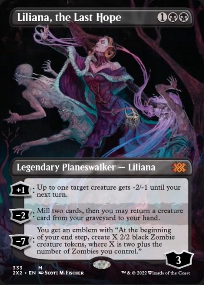 Liliana, the Last Hope (Borderless) [Double Masters 2022] | GnG Games