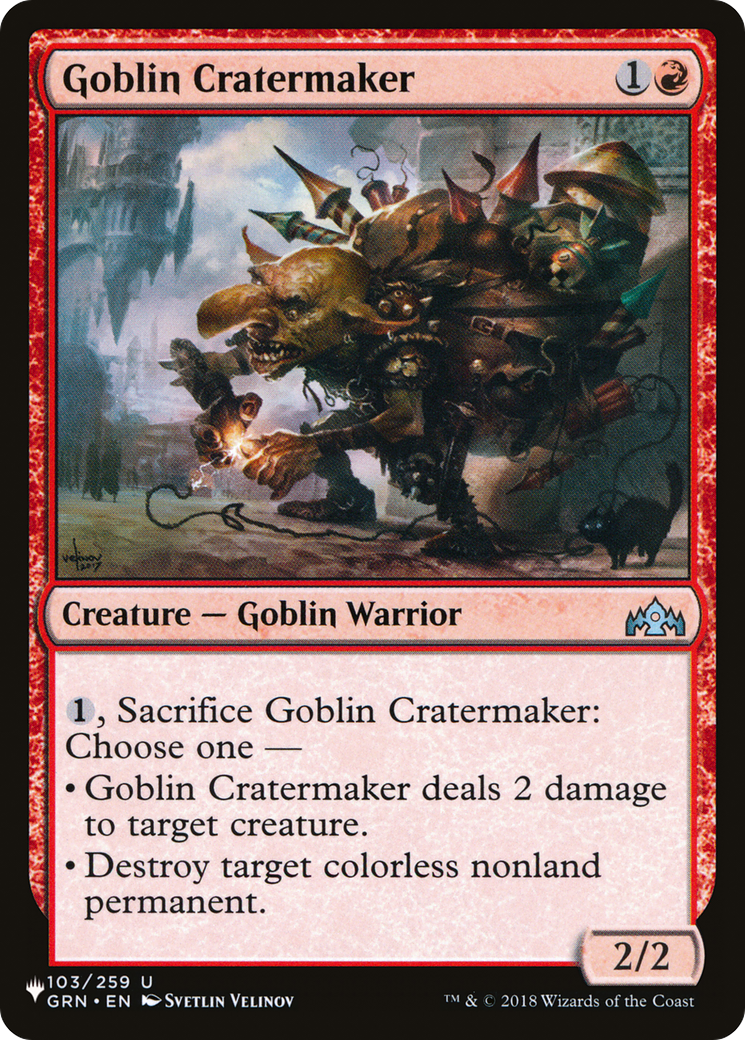 Goblin Cratermaker [The List] | GnG Games