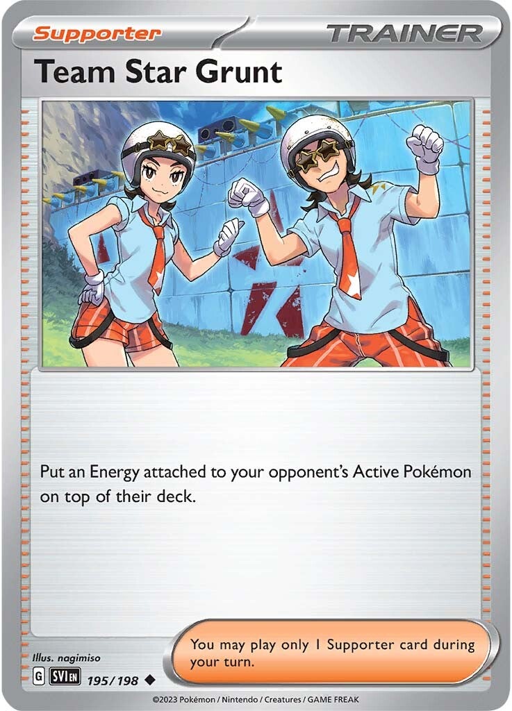 Team Star Grunt (195/198) [Scarlet & Violet: Base Set] | GnG Games