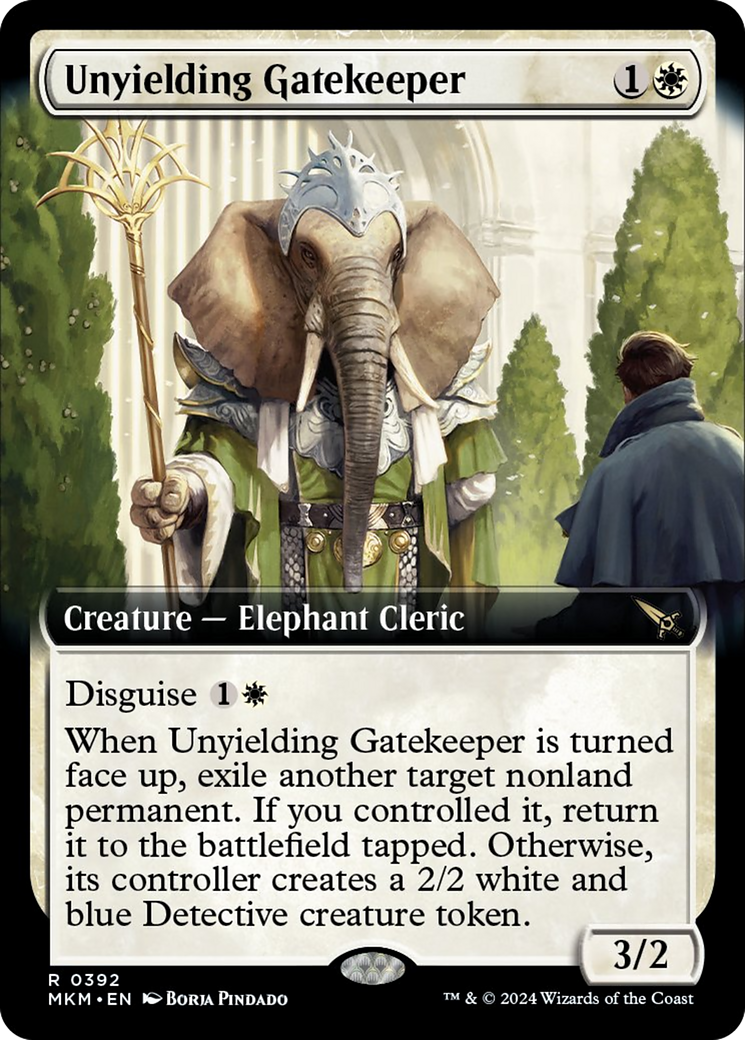 Unyielding Gatekeeper (Extended Art) [Murders at Karlov Manor] | GnG Games