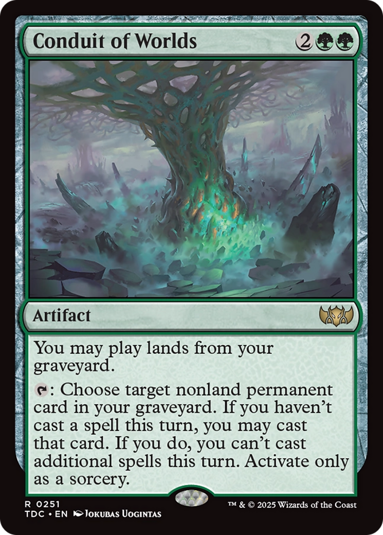 Conduit of Worlds [Tarkir: Dragonstorm Commander] | GnG Games