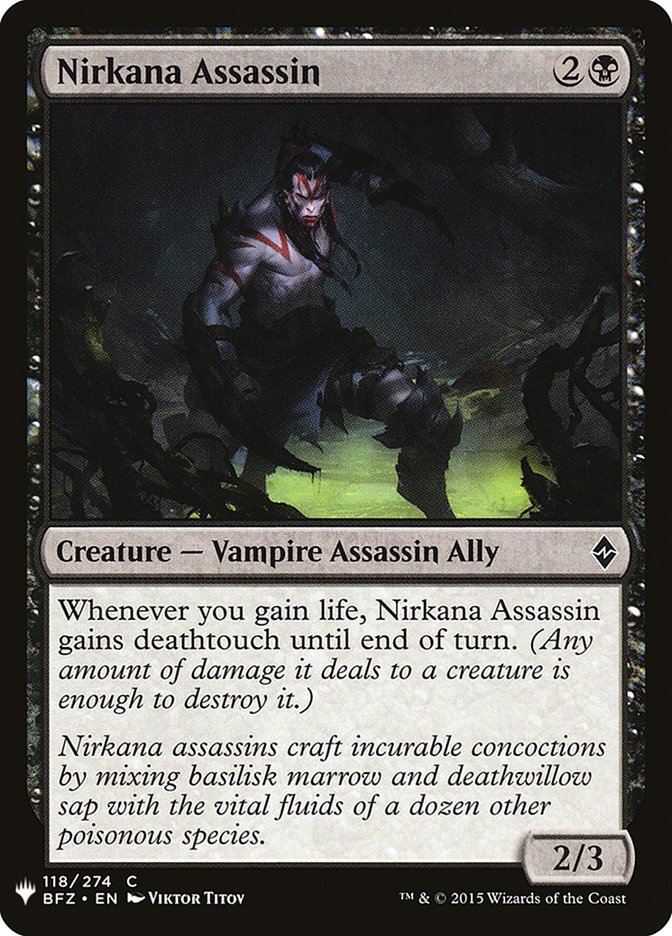 Nirkana Assassin [Mystery Booster] | GnG Games