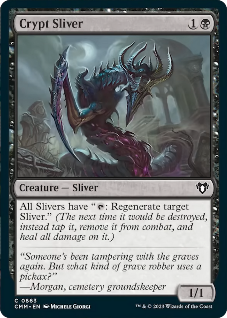 Crypt Sliver [Commander Masters] | GnG Games