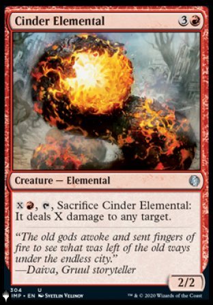 Cinder Elemental [The List] | GnG Games