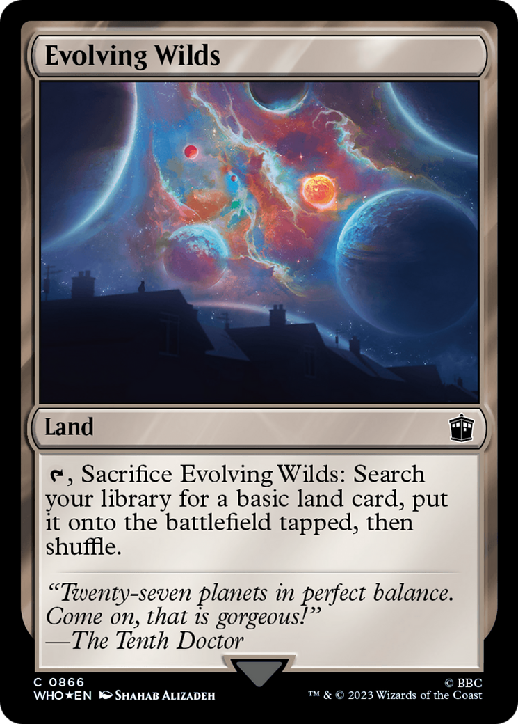 Evolving Wilds (Surge Foil) [Doctor Who] | GnG Games