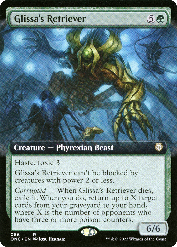 Glissa's Retriever (Extended Art) [Phyrexia: All Will Be One Commander] | GnG Games