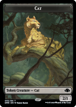 Cat Token (003) [Dominaria Remastered Tokens] | GnG Games