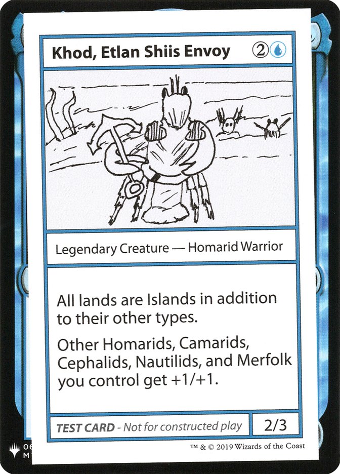 Khod, Etlan Shiis Envoy [Mystery Booster Playtest Cards] | GnG Games