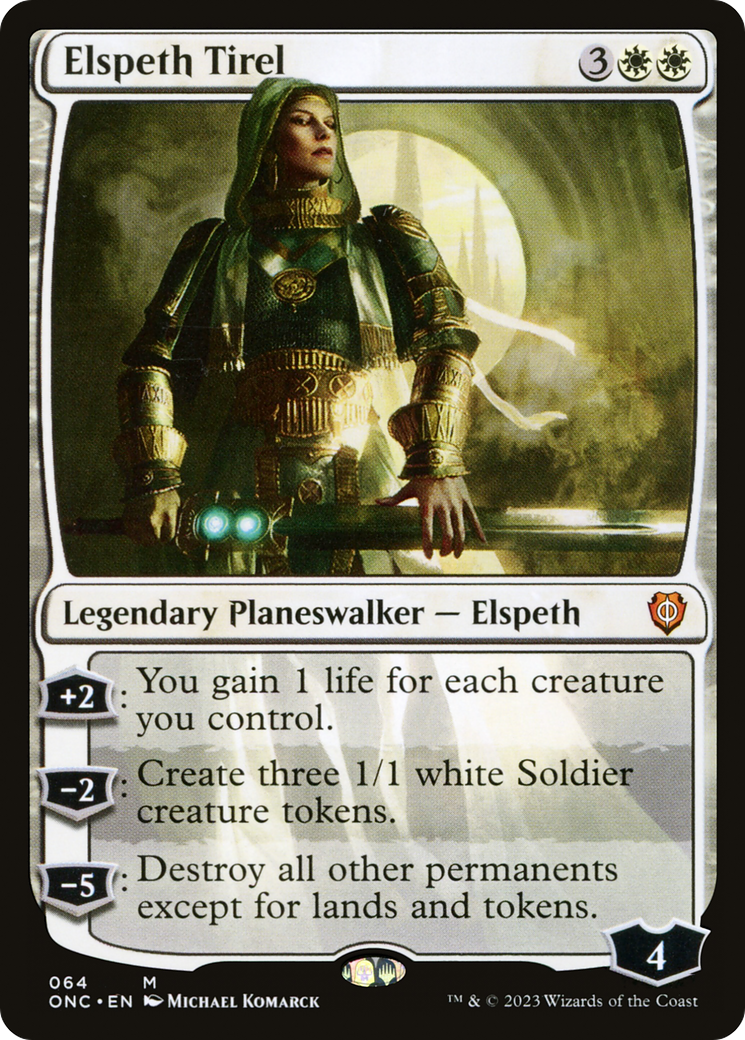 Elspeth Tirel [Phyrexia: All Will Be One Commander] | GnG Games