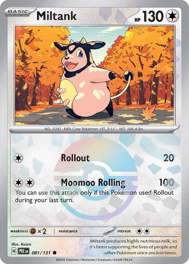 Miltank (081/131) (Poke Ball Pattern) [Scarlet & Violet: Prismatic Evolutions] | GnG Games