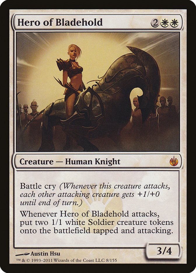 Hero of Bladehold (Oversized) [Oversize Cards] | GnG Games