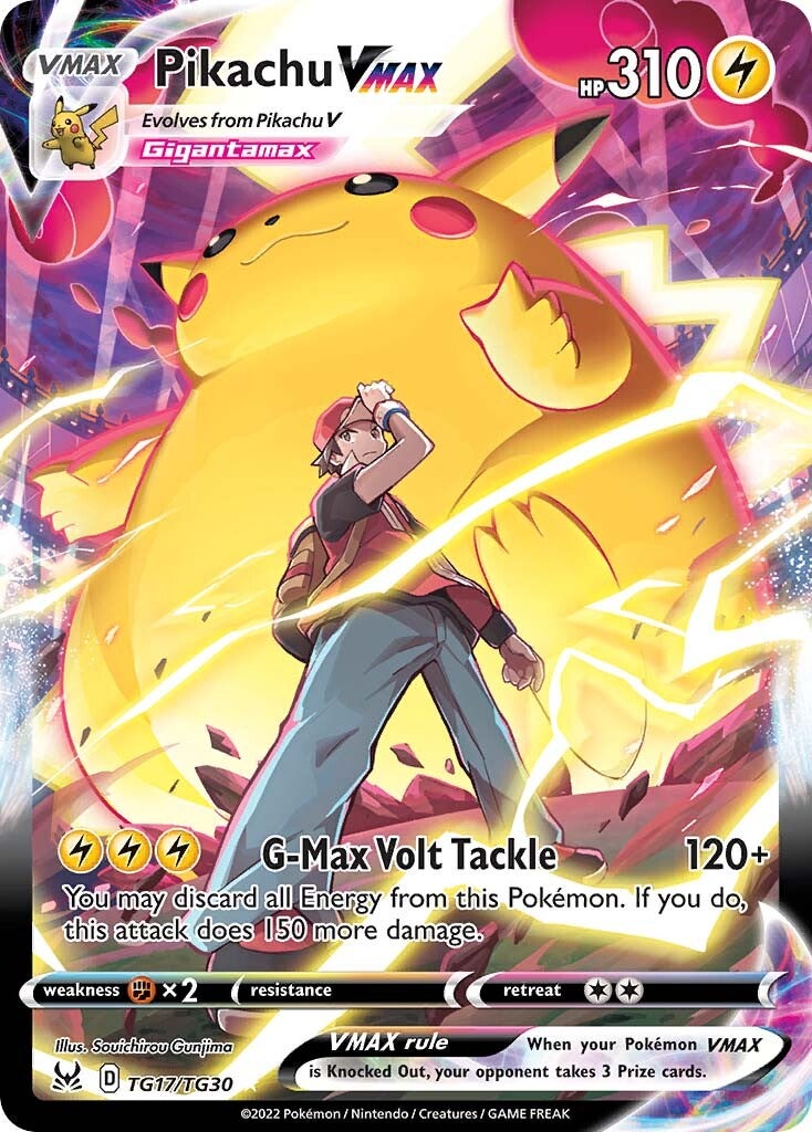 Pikachu VMAX (TG17/TG30) [Sword & Shield: Lost Origin] | GnG Games