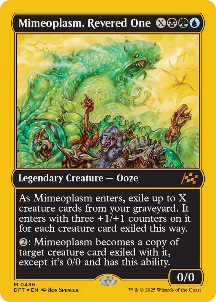 Mimeoplasm, Revered One (First-Place Foil) [Aetherdrift] | GnG Games
