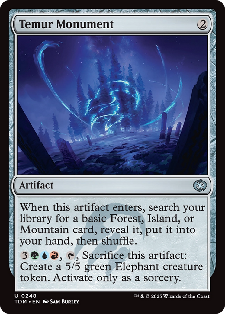 Temur Monument [Tarkir: Dragonstorm] | GnG Games