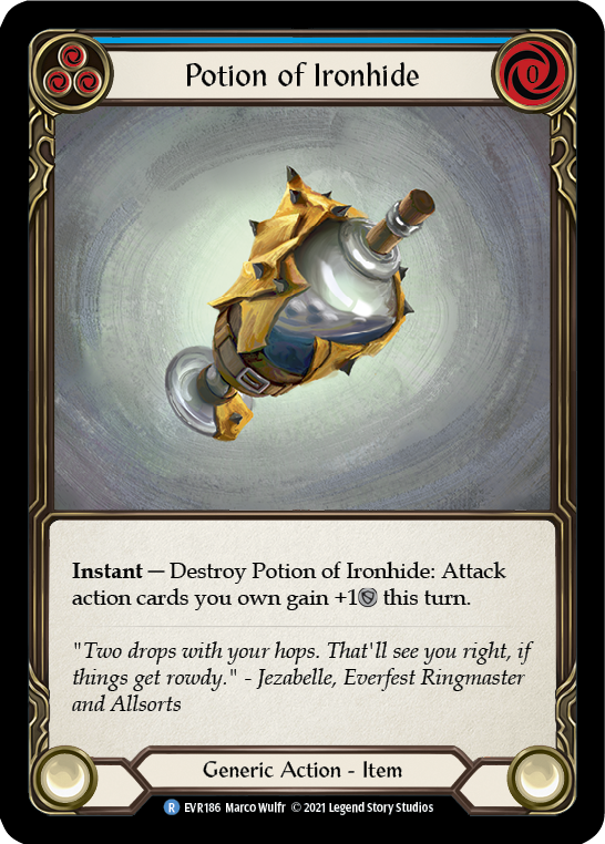 Potion of Ironhide [EVR186] (Everfest)  1st Edition Normal | GnG Games
