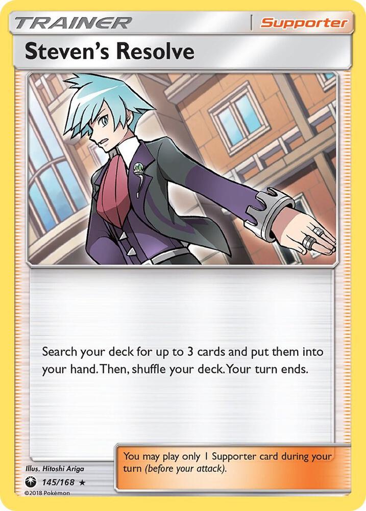 Steven's Resolve (145/168) [Sun & Moon: Celestial Storm] | GnG Games