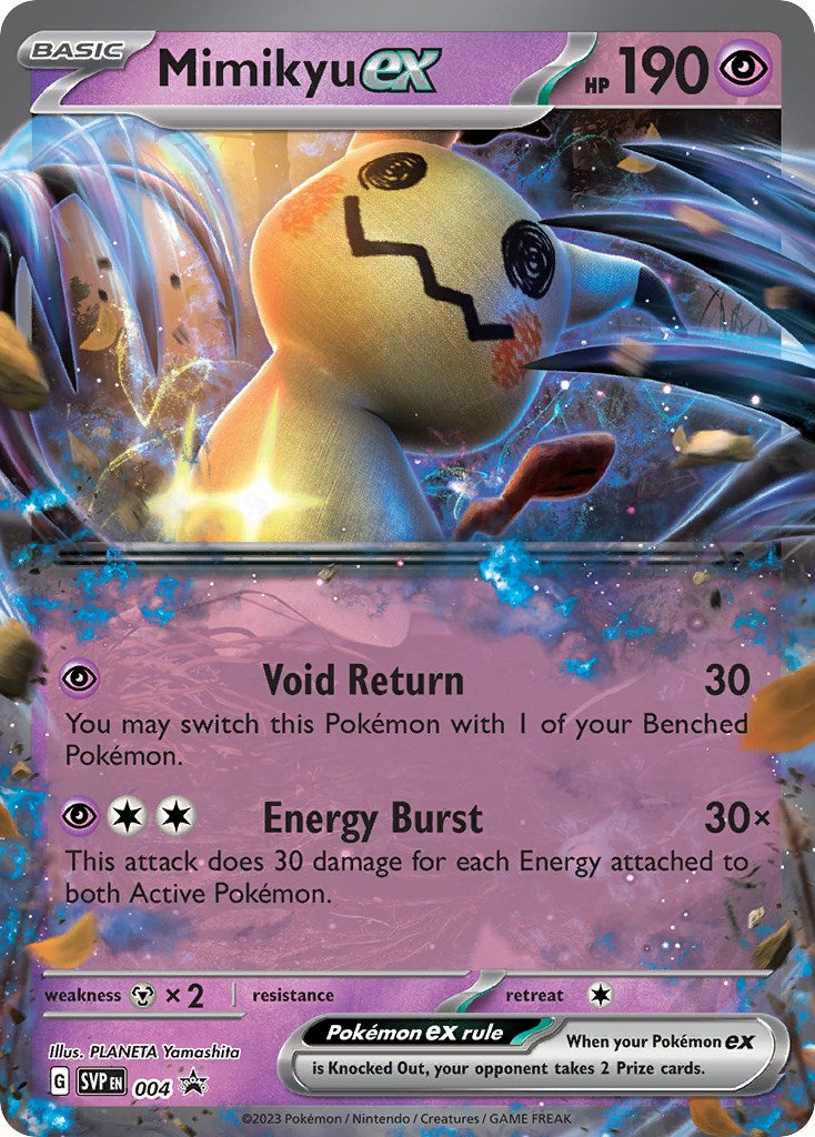 Mimikyu ex (004) [Scarlet & Violet: Black Star Promos] | GnG Games