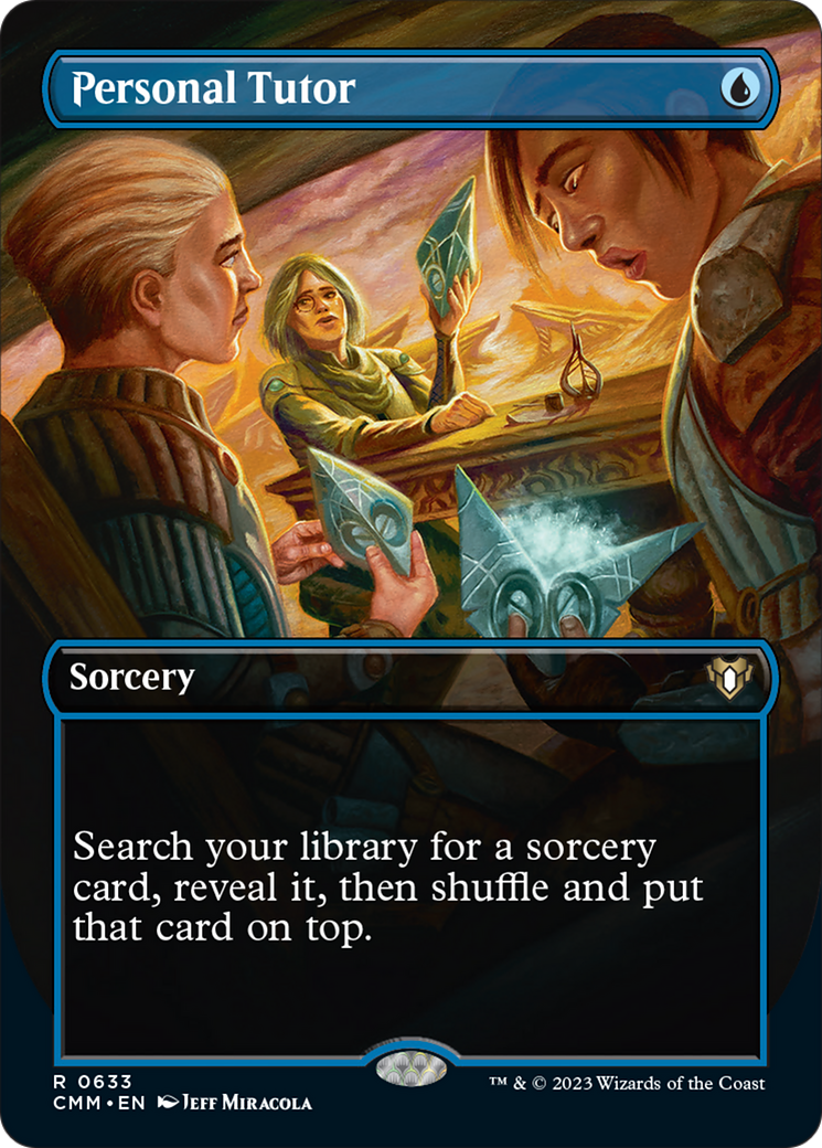 Personal Tutor (Borderless) [Commander Masters] | GnG Games