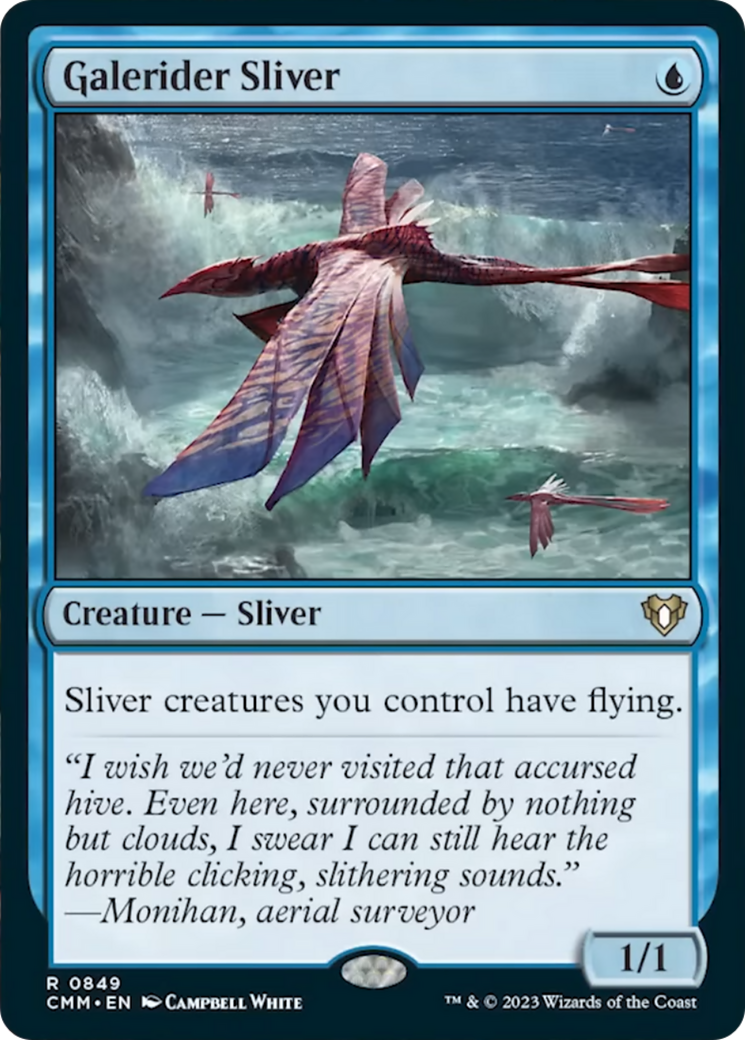 Galerider Sliver [Commander Masters] | GnG Games