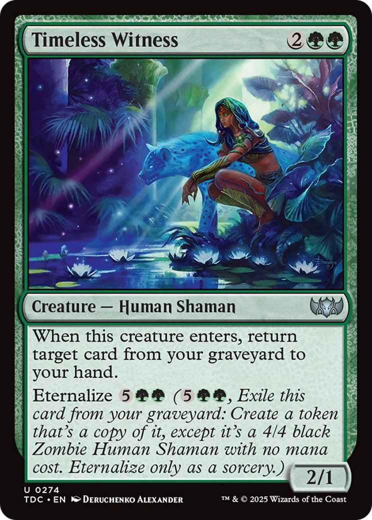 Timeless Witness [Tarkir: Dragonstorm Commander] | GnG Games