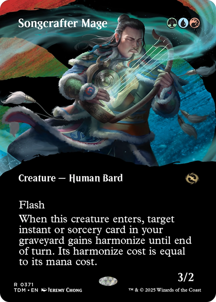 Songcrafter Mage (Borderless) [Tarkir: Dragonstorm] | GnG Games