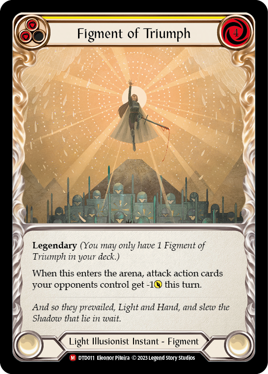 Figment of Triumph // Victoria, Archangel of Triumph [DTD011 //] (Dusk Till Dawn) | GnG Games